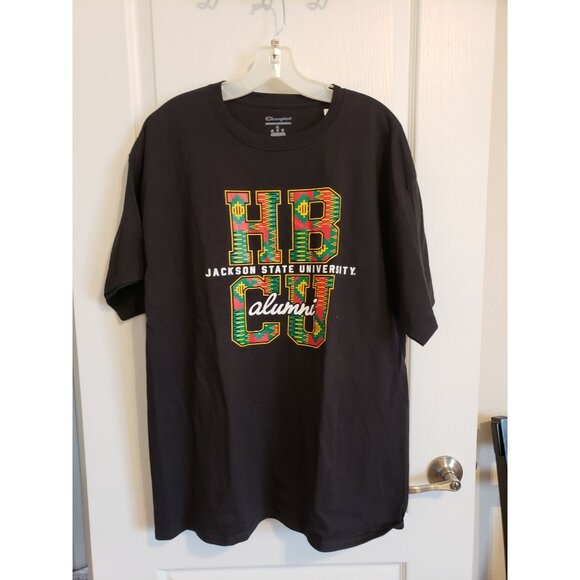 Champion Jackson State University HBCU Alumni T-Shirt XL Black - Picture 1 of 7